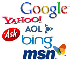 The top search engines